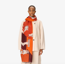 Load image into Gallery viewer, Inoui Editions Scarf 70 Les Cheris Red
