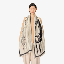Load image into Gallery viewer, Inoui Editions Scarf 55 Impromptu White
