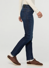 Load image into Gallery viewer, Du/er Performance Denim Midrise Slim Taper Marina Blue
