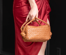 Load image into Gallery viewer, Risa Ila Knot Crossbody Tan
