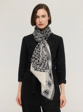 Load image into Gallery viewer, Princesse et Dragons Teddy Scarf Black
