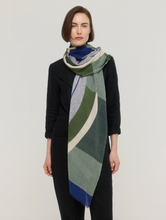 Load image into Gallery viewer, Princesse et Dragons Sillage Scarf Blue
