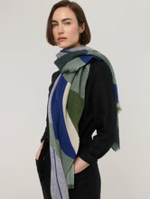 Load image into Gallery viewer, Princesse et Dragons Sillage Scarf Blue

