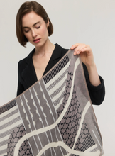 Charger l'image dans la galerie, Princesse et Dragons Entrelacs Scarf Grey

