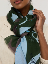 Charger l'image dans la galerie, Princesse et Dragons Canopee Scarf Skyblue
