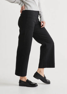 Du/er LuxTwill High Rise Trouser Black