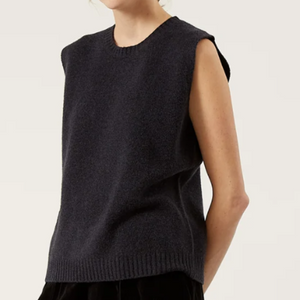Naif Kennedy Vest Dark Grey