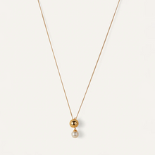 Load image into Gallery viewer, Nova Convertible Lariat Necklace Gold
