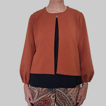 Load image into Gallery viewer, Carla Tencel Fleece Rust
