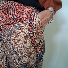 Load image into Gallery viewer, Marlena Pant Corduroy Paisley Print

