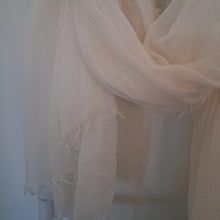 Load image into Gallery viewer, Kemi Scarf Solid Ivory
