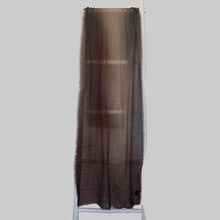 Load image into Gallery viewer, Kemi Scarf Shaded Herringbone Brown/Grey
