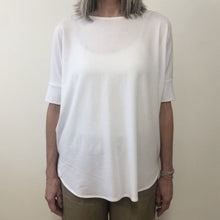 Load image into Gallery viewer, Roxy Top White Tencel Jersey
