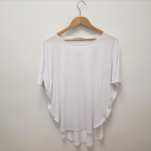 Load image into Gallery viewer, Roxy Top White Tencel Jersey
