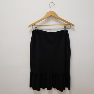 Savannah Skirt Black HW Ponte