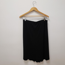 Load image into Gallery viewer, Tabia Skirt Black Matte Jersey
