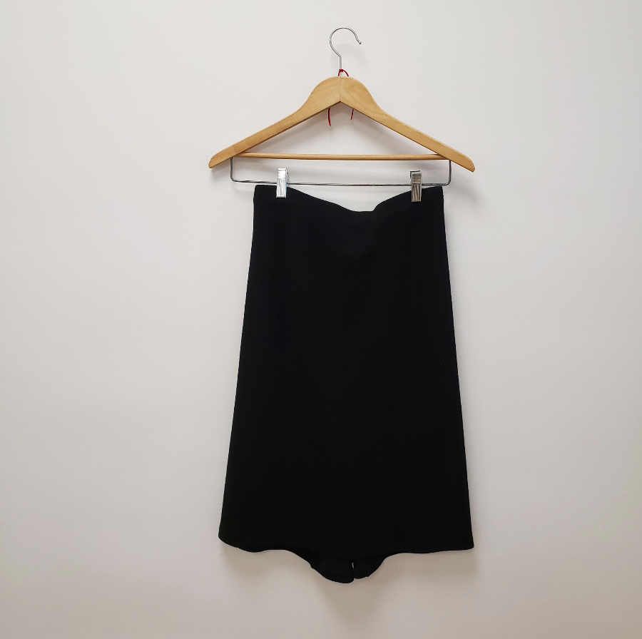 Tabia Skirt Black Wool